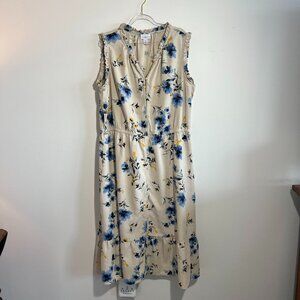Liz Claiborne tiered floral dress Size XL